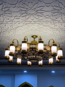 Lampu maroko kuningan