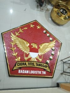 Logo custom badan logistik